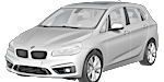 BMW F45 U0202 Fault Code